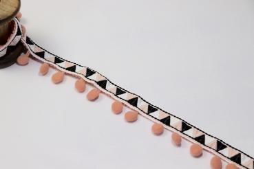 Pompon Borte - Inca - apricot